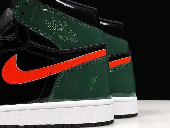 Rep TBK 1 AV3905-038 OG Jordan Retro Air SoleFly x High Team Orange-Fir Black 0524